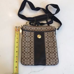 COACH Like New Brown Crossbody Bag